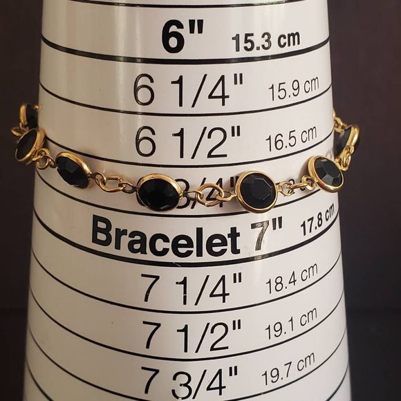 Swarovski Black and Gold Bracelet - Picture 4 of 4